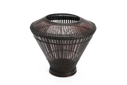 Tanabe Chikuunsai II, ‘Flower Basket in the Shape of a Spinning top 16 0006’, 1910-2000