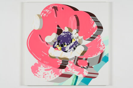Soichi Yamaguchi, ‘Overlap of paint (Anemone)’, 2020