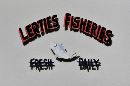 Sue Williamson, ‘Signs of the Lost District: Lerties Fisheries’, 2019