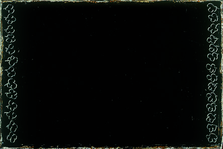 Joan Hernández Pijuan, ‘Flors gravades sobre negre’, 2001