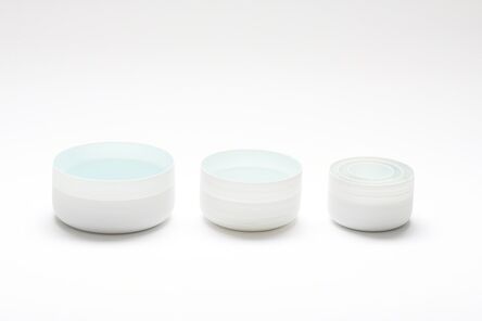 Inhwa Lee, ‘Shadowed white: bowl series’, 2013