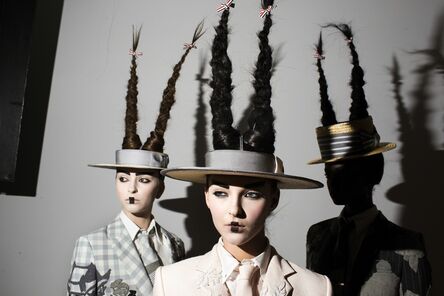 Landon Nordeman, ‘Thom Browne (Hats and Hair)’, 2016