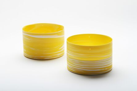 Inhwa Lee, ‘Shadowed Color: yellow cylinder set’, 2013