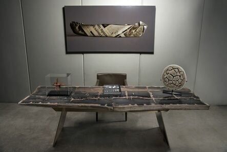 Ernesto Durán, ‘Petrified Wood Desk’, 2017