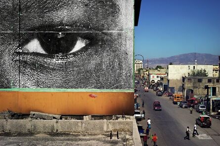 JR, ‘Inside Out, Haiti, close up’