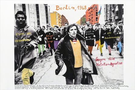 Marcelo Brodsky, ‘From the series 1968: The fire of Ideas, Berlín, 1968’, 2014-2019