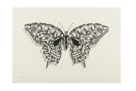 Otto Schade, ‘Skull-a-fly (butterfly)’