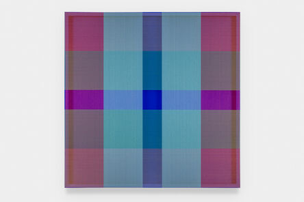 Brian Wills, ‘Untitled (YKB layered grid)’, 2021-2022