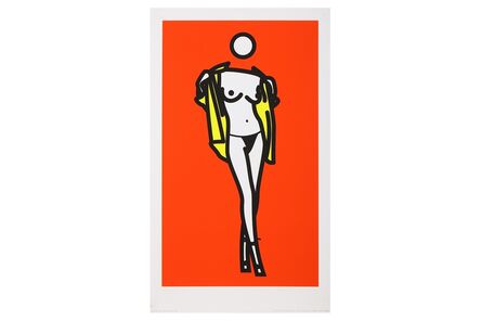 Julian Opie, ‘Woman Taking Off Man's Shirt’, 2003