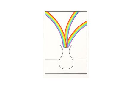 Patrick Hughes, ‘Untitled (Rainbow Vase)’