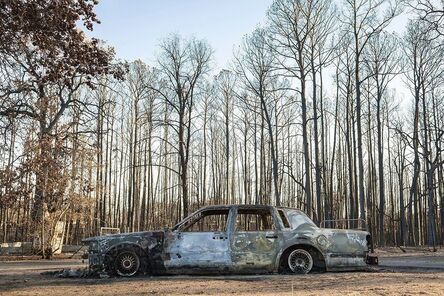 Carolyn Monastra, ‘Car Burned by Wildfire’, 2011