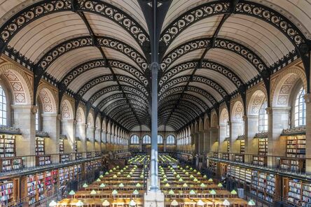 Richard Silver, ‘Saint Genevieve Library Paris’, 2017