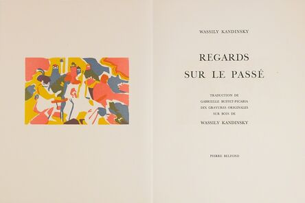 Wassily Kandinsky, ‘Regards sur le Passé, Portfolio’, 1971