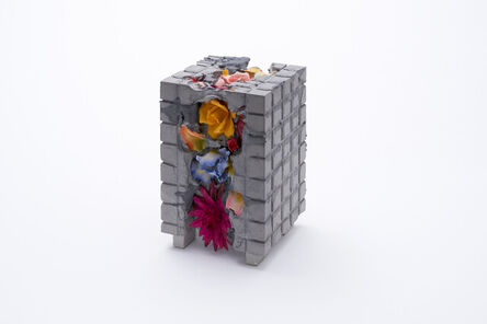 Helen Britton, ‘Block and Flowers’, 2022