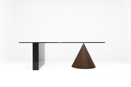 Lella Vignelli, ‘1985 Kono desk table By Lella & Massimo Vignelli for Casigliani’, 1985