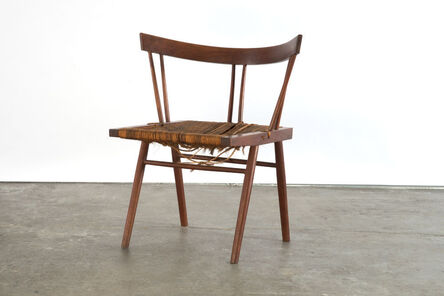 George Nakashima, ‘Prototype grass seat chair’, 1947