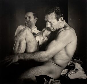 Remie Lohse, ‘Maxie Rosenbloom In His Dressing Room After A Work-Out’, ca. 1934