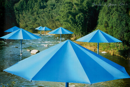 Christo and Jeanne-Claude, ‘The Umbrellas, Japan-USA, 1984-91, Ibaraki, Japan Site’, 1991