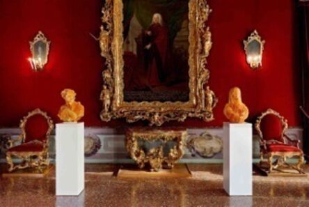 Barry X Ball, ‘Envy and Purity in Utah Golden Honeycomb Calcite The Throne Room - Ca' Rezzonico, Venice’, 2011-2013
