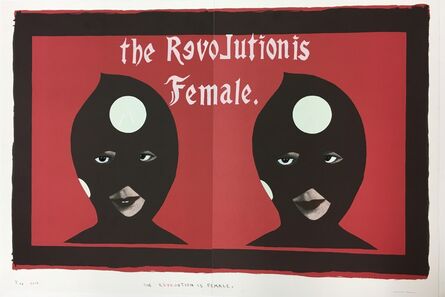 Marcel Dzama, ‘The revolution is female’, 2017