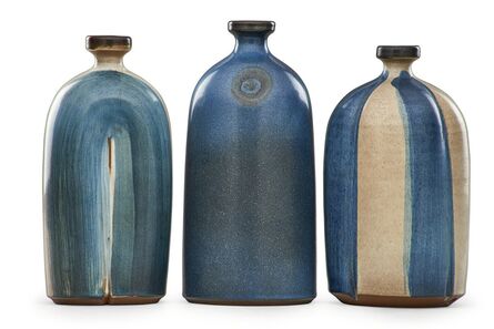 Rupert J. Deese, ‘Three bottle-shaped vases, Claremont, CA’