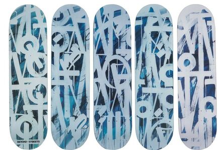 RETNA, ‘RETNA Beyond The Streets Skateboards Edition 25 Contemporary Street Art ’, 2018