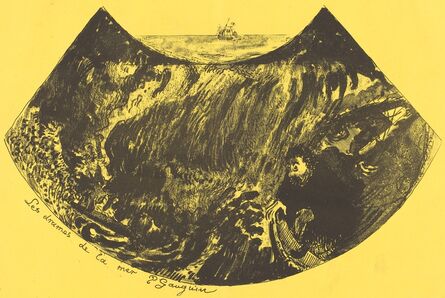 Paul Gauguin, ‘Dramas of the Sea: A Descent into the Maelstrom (Les drames de la mer)’, 1889