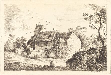Nicolas Pérignon, ‘House with a Dovecote in a Rolling Landscape’, ca. 1770