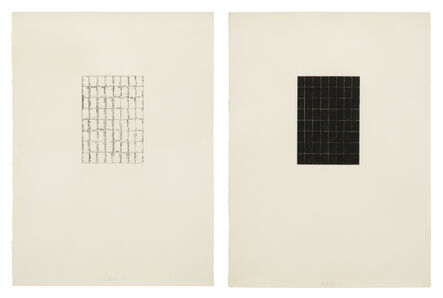 Brice Marden, ‘Painting Study 1 and 2’, 1974