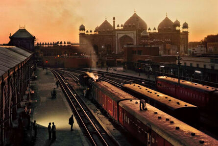 Steve McCurry, ‘Steve McCurry Agra Fort Train Station, Uttar Pradesh, India’, 1983