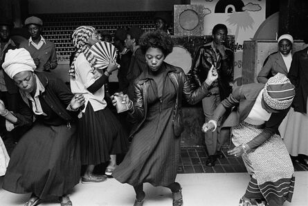 Chris Steele Perkins, ‘Girls dancing in a youth club, Wolverhampton’, 1978