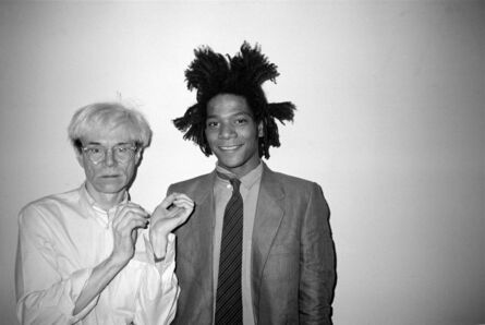 Christopher Makos, ‘Warhol Basquiat ’, 1982