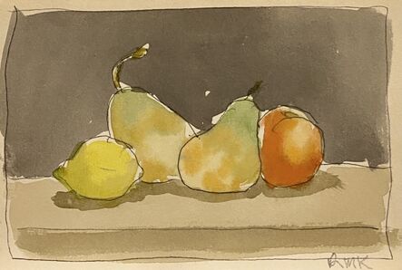 Robert Kulicke, ‘Fruit on a Shelf’, Not dated