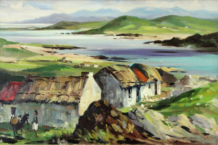 Kenneth Webb, ‘Cottages, Atlantic Drive, Donegal’, 2022