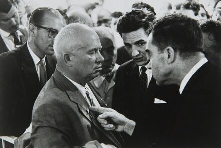 Elliott Erwitt, ‘Nikita Khrushchev & Richard Nixon, Moscow, USSR’, 1959