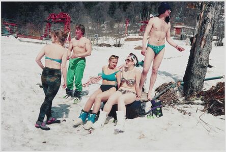 Bertien van Manen, ‘Skiing in Caucasus, Georgia’, 1993