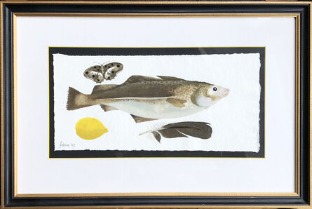 Mary Fedden, ‘Fish, Butterfly, Lemon & Feather’, 2007