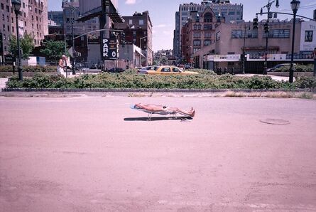 Arlene Gottfried, ‘Sunbathing, West Village, NY ’, 2006