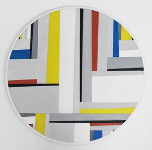 Fritz Glarner, ‘Relational Painting Tondo No #27’, 1953