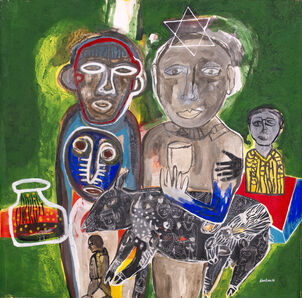 Hako Hankson, ‘L'étoile de l'initiation’, 2016