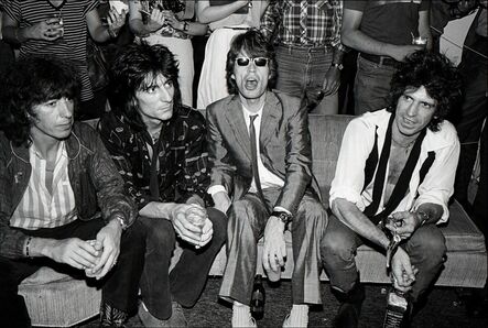 Allan Tannenbaum, ‘The Rolling Stones visit Danceteria in New York City’, 1980