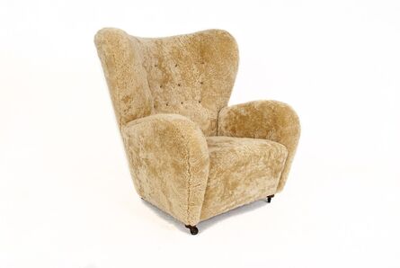 Attributed to Flemming Lassen, ‘Sheepskin Easy Chair’