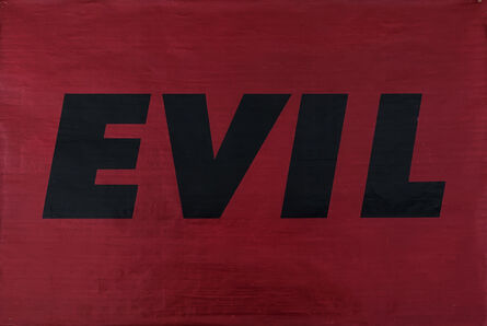 Ed Ruscha, ‘Evil’, 1973