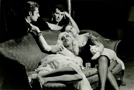 Eve Arnold, ‘Gerard Malange, Philip Fagan, Carol Koshinskie and Mario Montez in Andy Warhol's film "Harlot"’, 1964