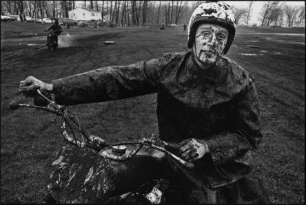 Danny Lyon, ‘Racer, Shererville, Indiana, The Bikeriders Portfolio’, 1966