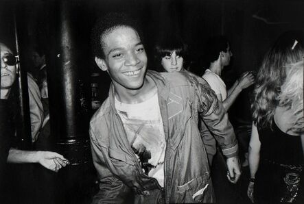 Nicholas Taylor, ‘BASQUIAT Dancing at The Mudd Club, 1979 (Boom For Real)’, printed later