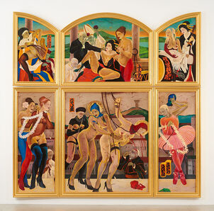 Masami Teraoka, ‘Pussy Riot / Swan Lake’, 2015