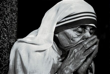 Raghu Rai, ‘Mother Teresa in her prayer, Kolkata’, 1995