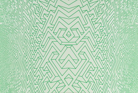 Xu Qu, ‘Maze Green Line’, 2019