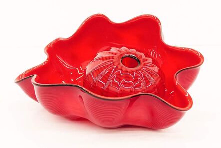 Dale Chihuly, ‘Dale Chihuly Chinese Red Seaform Pair’, 1995